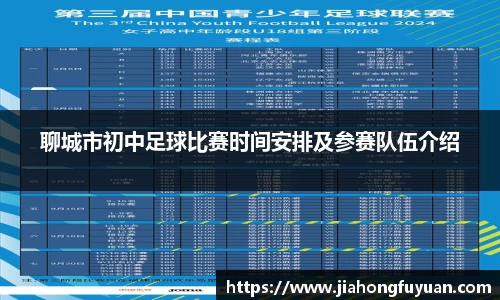 聊城市初中足球比赛时间安排及参赛队伍介绍