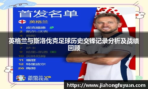 英格兰与斯洛伐克足球历史交锋记录分析及战绩回顾